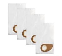 Bolsas de tela resistentes compatibles con aspiradoras Nilfisk Buddy II Series Wet Dry 4 piezas se adaptan a Power P10 para modelos de alergias P20 P40 (paquete de 4)