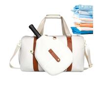 Bolsas de Tenis para Hombre de Raqueta y Correa Ajustable para Mujer y | Bolso de Gimnasio para Zapatos Toalla Botella y Termo Zapatos Ropa Botella Agua Vaso Térmico Diario Deportes al Aire