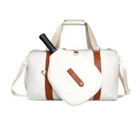 Bolsas de Tenis para Hombre Portátil con para Raqueta y Correa Ajustable | Bolso de Gimnasio para Zapatos Toalla Botella y Termo Zapatos toalla ropa botella agua vaso térmico playa camping weekend