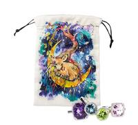 Bolsas de terciopelo con cordones | Bolsa de runa con cordón | Bolsas de tarot para baraja, bolsas de terciopelo, bolsa para cristales, dados, joyas, Sxf14#, Refer to description, Unisex