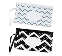 Bolsas de toallitas húmedas para bebé, 2 dispensadores de toallitas húmedas para bebés, bolsas de viaje reutilizables y recargables, bolsas de transporte portátiles para bebé