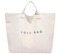 Bolsas de tota de gamuza sintética bolsos de hombro grandes para mujeres uso diario (blanco)