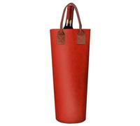 Bolsas de transporte de botellas de vino de fieltro - Bolsa de tela de vino individual, Bolso de vino de una sola botella | Portabotellas térmicas reutilizables, bolsas de champán portátiles