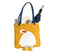 Bolsas De Transporte De Lona - 37 X 37 CM Monedero Reutilizable Con Fa | La espaciosa bolsa de lona de 37 x 37 cm tiene un gran volumen interno para libros de texto, ordenadores portátiles