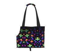 Bolsas de transporte para perros pequeños, gatos y conejos, con estampado de fantasmas y arcoíris