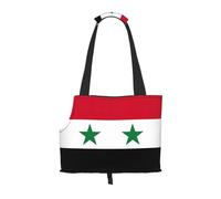 Bolsas de transporte para perros pequeños, gatos y conejos, diseño de la bandera de la República Árabe Siria