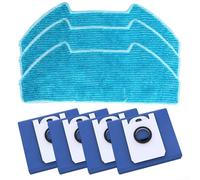 Bolsas de trapeador y polvo de alto rendimiento para suelos limpios BObsweep RC400 / Ultra Vision y funcionamiento eficiente