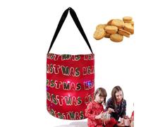 Bolsas de truco o tratamiento iluminadas, de Halloween iluminada,Bolsas de Navidad reutilizables LED ligeras - Poliéster multifuncional reutilizable cubo de regalo brillante de dulces
