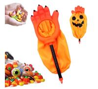 Bolsas de truco o trato de Halloween | Bolsa creativa de dulces de mano fantasma | Accesorios de almacenamiento para niños para trucos o tratos de Halloween para suministros de decoración de fiestas