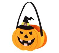 Bolsas De Truco Trato,Bolsas No Tejidas De Halloween | Bolsa de dulces de calabaza,Bolsas reutilizables de Halloween para truco trato, suministros para recuerdos de fiesta de Halloween, palomitas