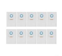 Bolsas de vacío de alta capacidad compatibles con T 365 Ctm 36 Ectl 36 para la serie E Cleantec con fibras sopladas, tela no tejida, sellado efectivo, blanco, 10 piezas