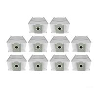 Bolsas de vacío de alta capacidad para Ecovacs para deebot X9 Pro y para la serie Omni, material no tejido resistente al desgarro para una contención superior de la suciedad (paquete de 10)