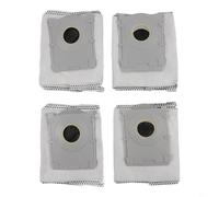 Bolsas de vacío de alta eficiencia para Ecovacs para Deebot para mini robot limpiadores, estación base vacía automática, bolsas de filtro de fibra fundida para atrapar polvo fino y 10 piezas (paquete