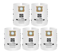 Bolsas de vacío de filtración de alta eficiencia, captura de partículas eficientes, filtro de colección desechable para colección de recogida en seco de 10-14 galones