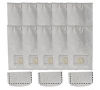 Bolsas de vacío no tejidas de 5 capas para Intervac Y08 Fit Modelos H F RM GH GF Recolección de polvo de alta on filtros de escape (10+3)