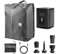 Bolsas de vacío para ropa de viaje con bomba inalámbrica, bolsas de vacío IP67 para viajes, mochila al vacío, bolsas de vacío reutilizables para almacenamiento de maletas y mochilas