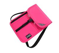 Bolsas De Viaje Cartera para Cuello Porta Pasaportes Familiares Organizadores Estuche con Bloqueo Bolsas Ocultas Bolsa De Viaje Hombres Y Mujeres Pasaportes Y Documentos