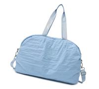 Bolsas de viaje con compartimento húmedo y seco, prácticas y resistentes a desgarros, para gimnasio, natación, maternidad, hospital, estancia, bolsas de viaje de gran tamaño con asas reforzadas, Blue