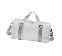 Bolsas de viaje de PVC impermeables de gran capacidad, prácticas bolsas de deporte para gimnasio, actividades al aire libre, Pink