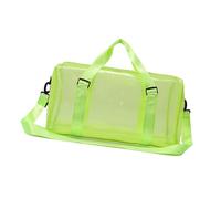 Bolsas de viaje de PVC impermeables de gran capacidad, prácticas bolsas de deporte para gimnasio, actividades al aire libre, Green