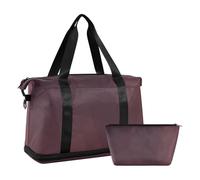 Bolsas de viaje degradadas marrones con correa ajustable para yoga, impermeables, marrón, (Brown Gradient), 1 size