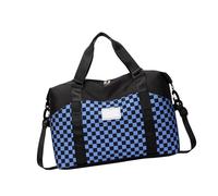 Bolsas de viaje ergonómicas con diseño de funda de equipaje para viajes cortos, prácticos organizadores de equipaje de tela Oxford, organizador portátil, Blue, One Size