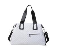 Bolsas de viaje funcionales con correa ajustable, separación húmeda y seca para viajes diarios durante la noche y crianza de los hijos, bolsa de viaje de lujo con correa ajustable, Gray