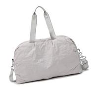 Bolsas de viaje impermeables con compartimento para seco y húmedo, prácticas y resistentes al desgarro, para gimnasio, natación, maternidad, hospital, estancia al agua, para natación y fitness, Gray