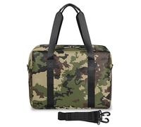 Bolsas de viaje militares para mujeres y hombres, bolsa de viaje con estampado Сamo para fin de semana, bolsa de noche de 32 L, bolsa de mano grande para viajes, deportes, gimnasio, color, (32 L) UK,