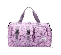 Bolsas De Viaje Para Motores Leopardos Vacas Capacidad Práctica Gimnasio Oxford Multi Compartment Solt Uso Diario Bolsa Fitness Mujeres, violeta, Mass Beauty