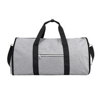 Bolsas de viaje para mujer, bolsa de viaje - Bolsa de viaje convertible, bolsa de viaje con múltiples bolsillos con cremallera para viajes, playa, deportes y vacaciones, Light Gray, riferimento