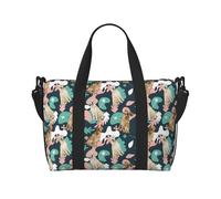 Bolsas de viaje para mujer, bolsa de viaje para el fin de semana, bolsa de viaje para mujer, perro labrador retriever n.º 1014, bolsa de viaje, artículos esenciales de viaje, bolsa deportiva para