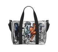 Bolsas de viaje para mujer, cuatro caballos corriendo, artículos personales, bolsa de viaje, artículos esenciales de viaje, bolsa de gimnasio para hombres y mujeres
