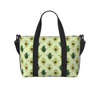 Bolsas de viaje para mujer, divertidas, color verde aguacate, bolsa de viaje, bolsa de viaje para viajes, artículos esenciales de viaje, bolsa deportiva para gimnasio para hombres y mujeres