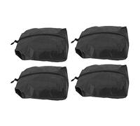 Bolsas de Viaje para una Gran Capacidad de Almacenamiento con un Gimnasio de 4 Piezas para Zapatillas de Zapatillas para Zapatos de Forma Plateada de 190T con Recubrimiento de Plata Oxford (37*23cm)