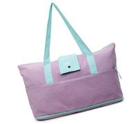 Bolsas De Viaje Plegables Expandibles para Gimnasio Gran Capacidad Tela Oxford Ligera Impermeable Práctica Bolsa Transporte para Entrenamiento Viaje Deportivo Bolsa Transporte Multiusos