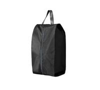 Bolsas de viaje portátiles de nailon con cierre de cremallera para hombres y mujeres, impermeables, organizan bolsas para almacenamiento de zapatos, J6v6 para maquillaje y lavandería, Black, talla