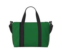 Bolsas de viaje versátiles para artículos personales de la bandera del Sultanato de Delhi para mujer, espaciosas bolsas de lona para viajes, bolsas de gimnasio para hombres, Negro -, Talla única