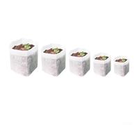 Bolsas de vivero de tela no tejida para plantas, macetas de cultivo transpirables que promueven una estructura saludable de la raíz a través de la poda y el drenaje del aire