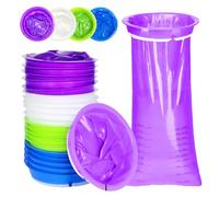 Bolsas De Vómito 20 pcs Bolsas Vomito Coche 1000ml Bolsas Para Náuseas Con Anilla Bolsas Emesis Alta Densidad Anti-Fugas para Viajes, Mareos y Mujeres Embarazadas