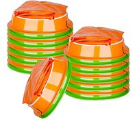 Bolsas de vómito Bolsas de enfermedad desechables Emesis Bolsas de 16 piezas Barf Bolsa con broche para Viajes Mareos por movimiento, Airsick 1000 ml Bolsa de enfermedad de coche