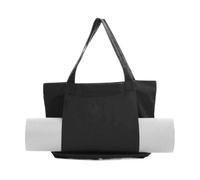 Bolsas de yoga para mujer - Bolsa de yoga con soporte para esterilla de yoga, bolsa de lona para esterilla de yoga con gran capacidad - Bolsa impermeable para transporte de esterilla de yoga con