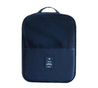 Bolsas de Zapato de Viaje JZ Minimalista - Almacenamiento Impermeable y Transpirable de Zapatos para Hombres/Mujeres con Cremallera bidireccional-Dark Blue