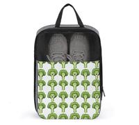 Bolsas de zapatos de golf para viajes, mujeres y hombres, bonitas bolsas de zapatos de viaje con estampado de coliflor de dibujos animados para empacar en maleta, bolos, baile, punta, fútbol, tacos