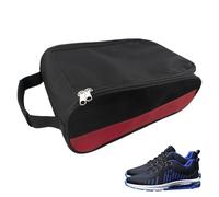 Bolsas de zapatos de viaje, bolsa de transporte de zapatos | Bolsas de transporte para zapatos de golf,Bolsas de mano con cremallera ventiladas e impermeables con asa de tran, rojo, Se référer au