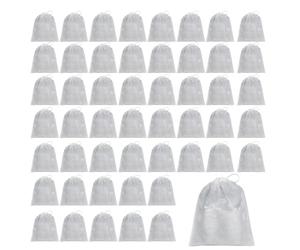 Bolsas De Zapatos Para Viajar - Bolsas De Zapato De Viaje Transparentes Con Cordón | 50pcs Pouch De Viaje Antideslizante Contra Amarillamiento | Bolsa De Organizadores De Almacenamiento No Tejidos Con