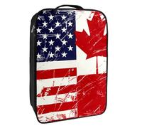 Bolsas de Zapatos para Viajes,Bolsas de Zapatos de Viaje para Embalaje,Bolsa de Viaje de Zapatos,Canadá Bandera de los Estados Unidos