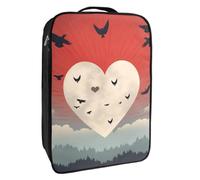 Bolsas de Zapatos para Viajes,Bolsas de Zapatos de Viaje para Embalaje,Bolsa de Viaje de Zapatos,pájaros Volando Alrededor del corazón