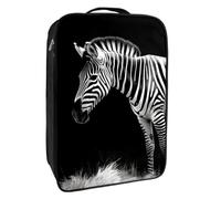 Bolsas de Zapatos para Viajes,Bolsas de Zapatos de Viaje para Embalaje,Bolsa de Viaje de Zapatos,Paseo Blanco Negro Cebra