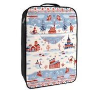 Bolsas de Zapatos para Viajes,Bolsas de Zapatos de Viaje para Embalaje,Bolsa de Viaje de Zapatos,Perro arquitectónico Estilo Boho